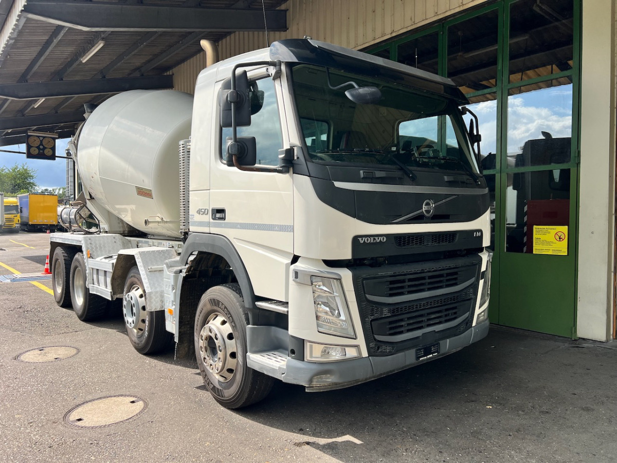 VOLVO FM-450 8x4R Stetter 9m3 - Fahrmischer: das Bild 1 VOLVO FM-450 8x4R Stetter 9m3 - Fahrmischer: das Bild 1