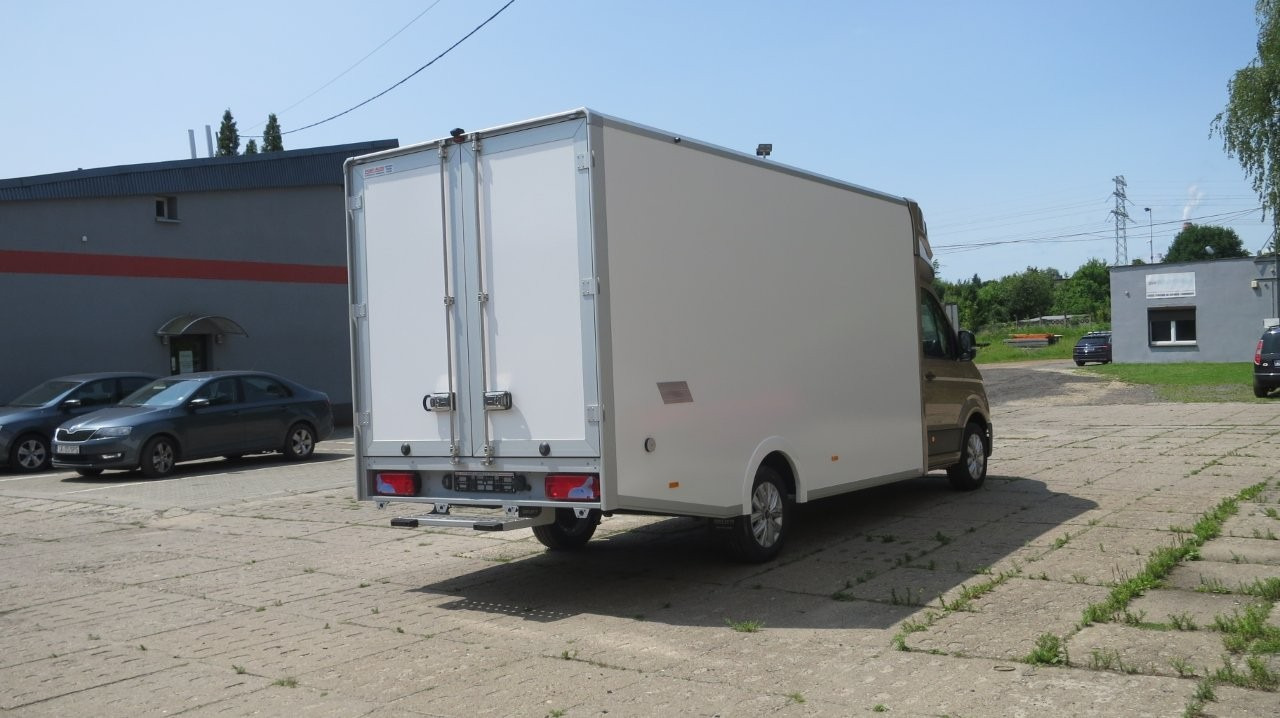 NEU: Koffer Transporter, Transporter mit Doppelkabine MAN TGE 3.180 Koffer mit Schlafbett: das Bild 11