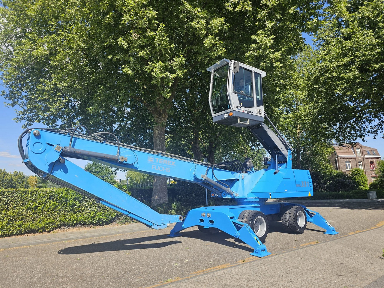 Fuchs MHL 331 Material Handler - Umschlagbagger: das Bild 5 Fuchs MHL 331 Material Handler - Umschlagbagger: das Bild 5