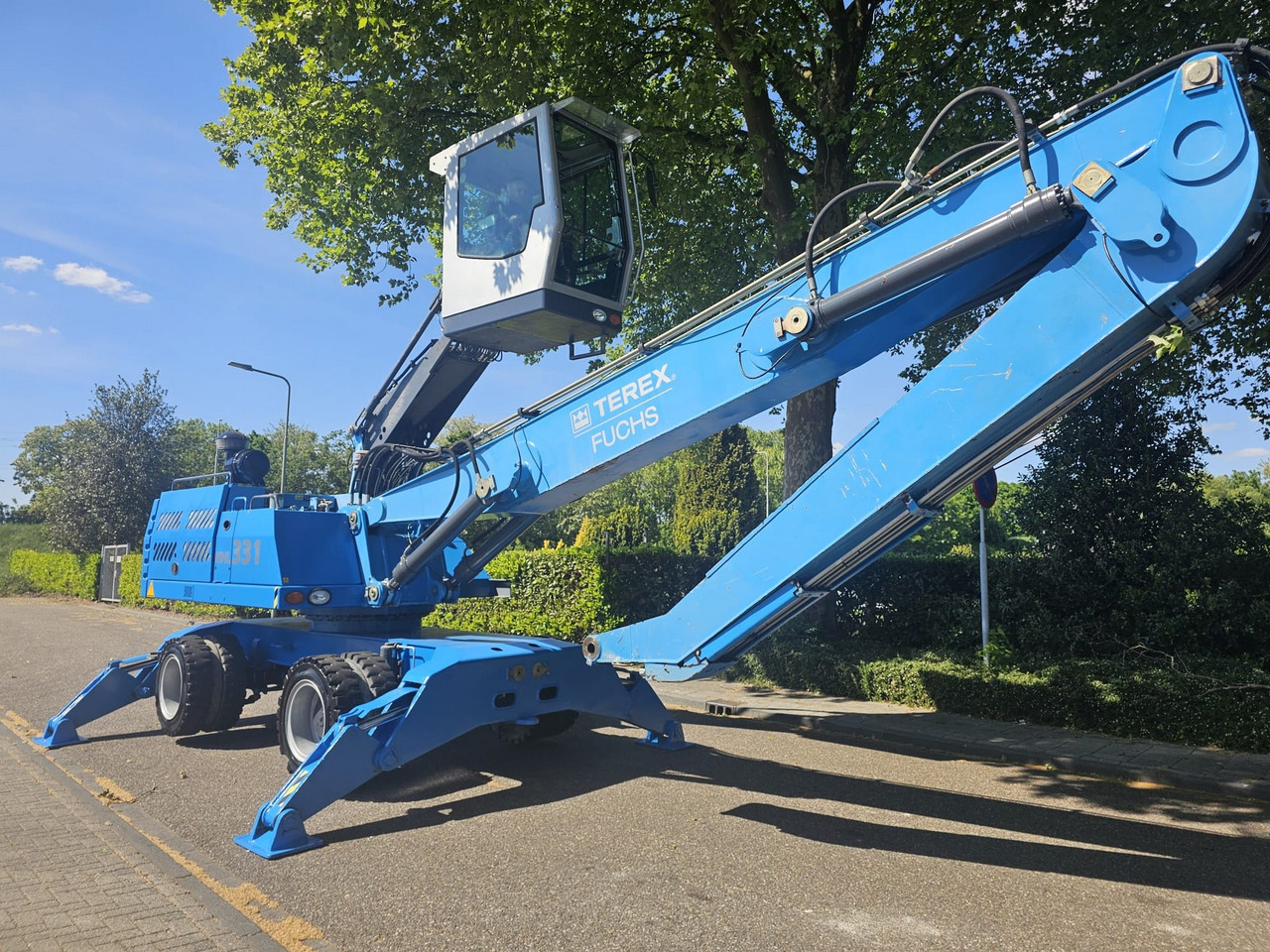 Fuchs MHL 331 Material Handler - Umschlagbagger: das Bild 2 Fuchs MHL 331 Material Handler - Umschlagbagger: das Bild 2