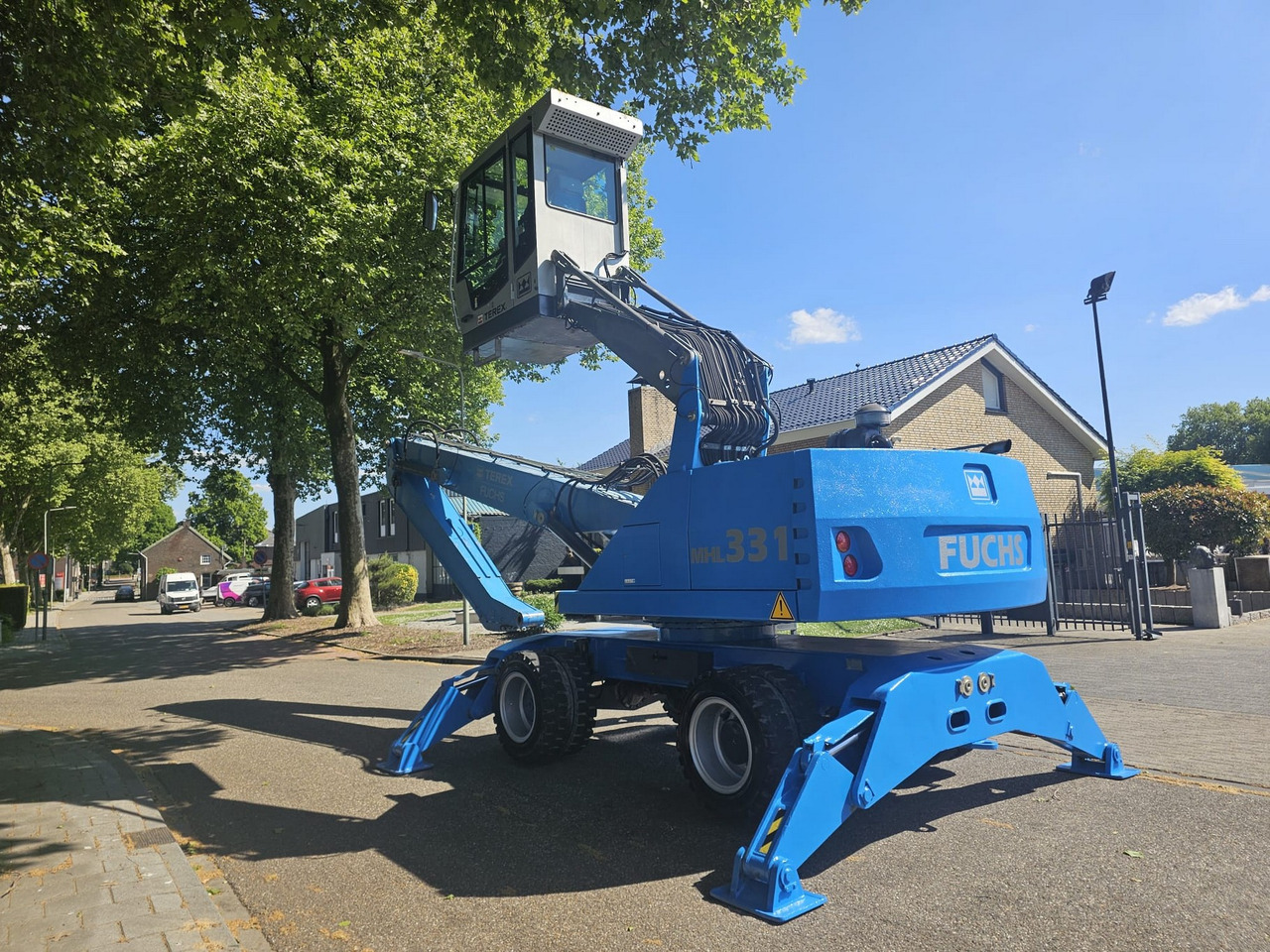 Fuchs MHL 331 Material Handler - Umschlagbagger: das Bild 4 Fuchs MHL 331 Material Handler - Umschlagbagger: das Bild 4