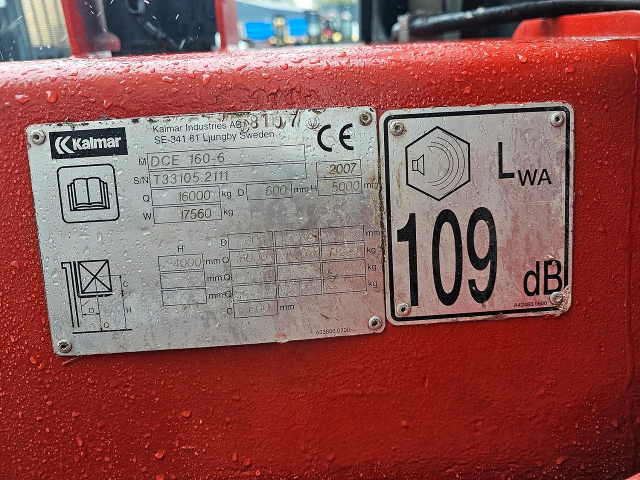 Dieselstapler Kalmar DCE 160-6 Diesel: das Bild 14