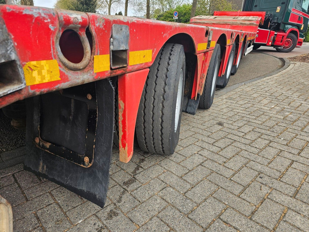 Tieflader Auflieger Kässbohrer LB4E Semie Tieflader Mit Rampen: das Bild 14