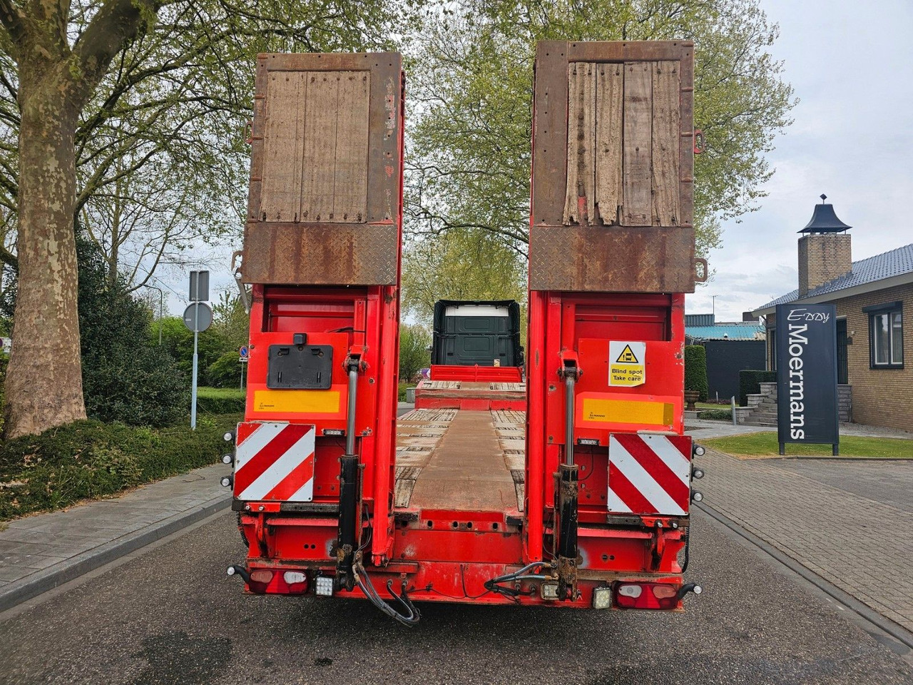 Tieflader Auflieger Kässbohrer LB4E Semie Tieflader Mit Rampen: das Bild 7
