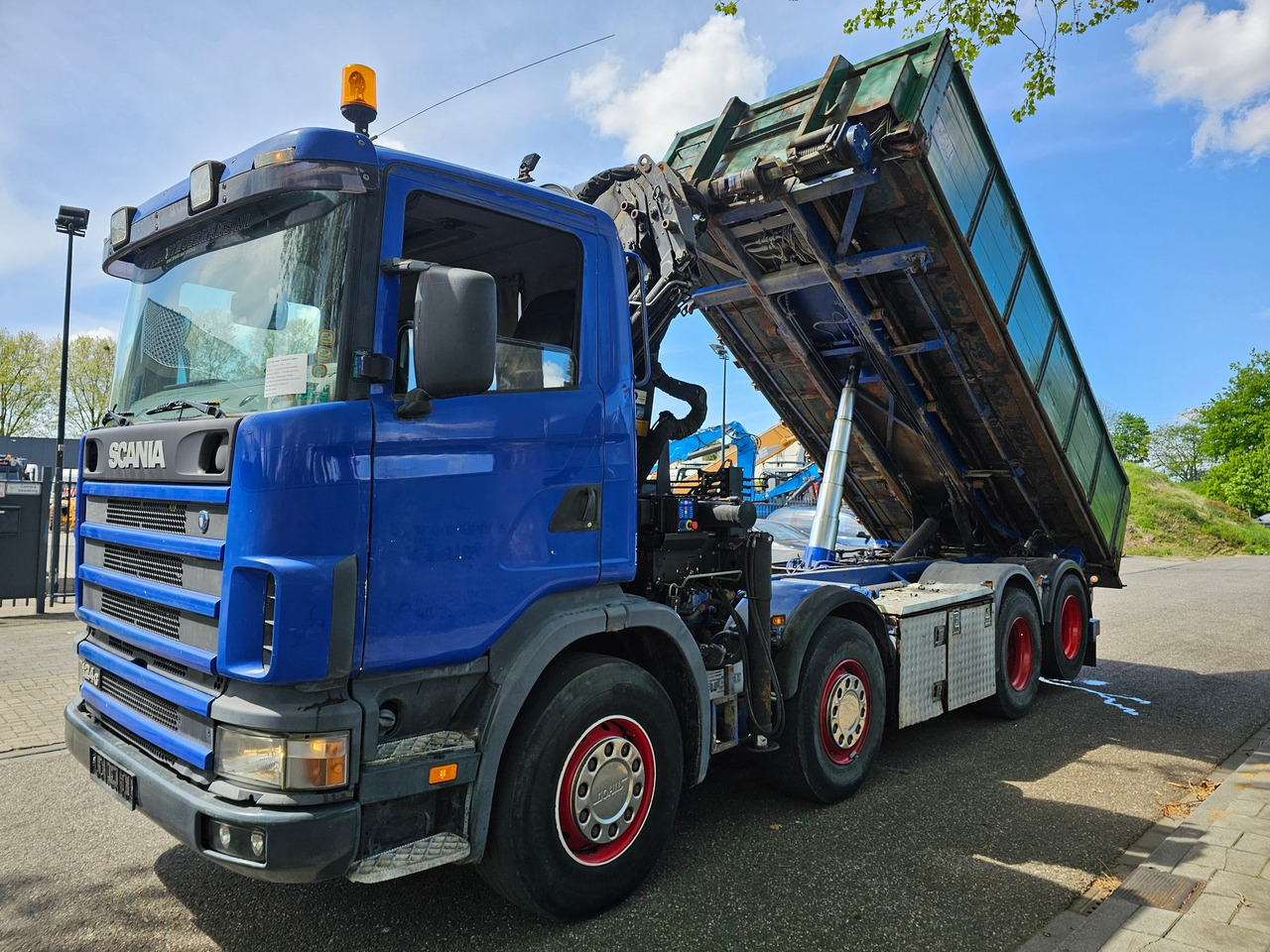 Scania R 124G 420 8x2 - Autokran: das Bild 5 Scania R 124G 420 8x2 - Autokran: das Bild 5