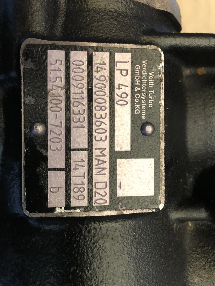 AIR COMPRESSOR MAN TGA 2 CYLINDERS MAN TGA - Kompressor, Druckluftanlage für LKW: das Bild 1 AIR COMPRESSOR MAN TGA 2 CYLINDERS MAN TGA - Kompressor, Druckluftanlage für LKW: das Bild 1