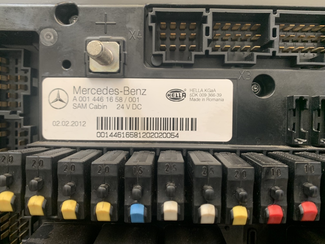 Steuergerät für LKW CONTROL UNIT SAM CABIN ACTROS MP4: das Bild 6