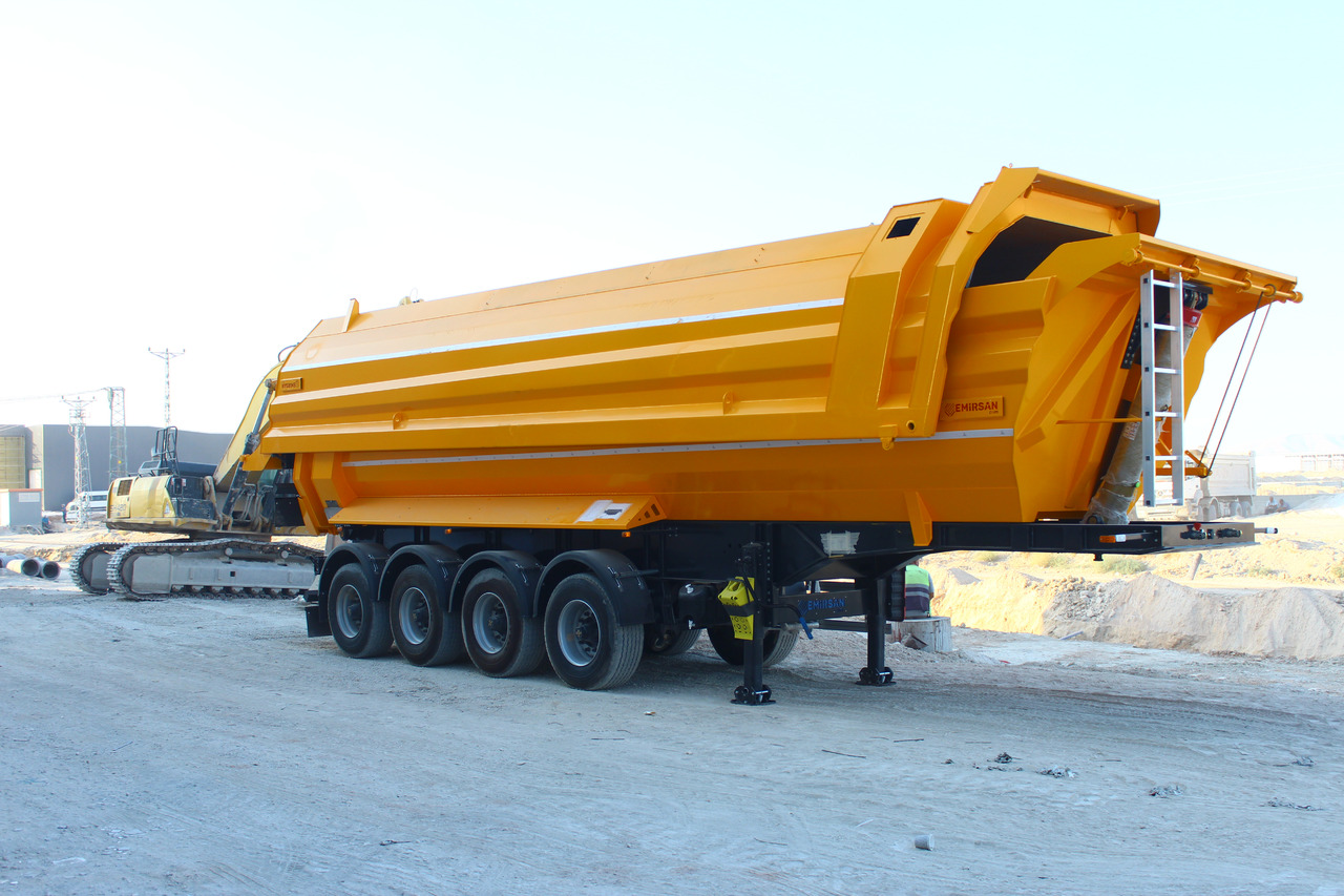 EMIRSAN 4 AXLE HEAVY DUTY TIPPER - Kipper Auflieger: das Bild 4 EMIRSAN 4 AXLE HEAVY DUTY TIPPER - Kipper Auflieger: das Bild 4