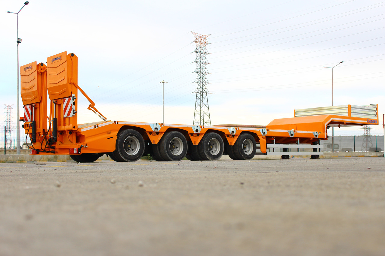 EMIRSAN 4 AXLE LOWBED SEMI TRAILER - Tieflader Auflieger: das Bild 5 EMIRSAN 4 AXLE LOWBED SEMI TRAILER - Tieflader Auflieger: das Bild 5