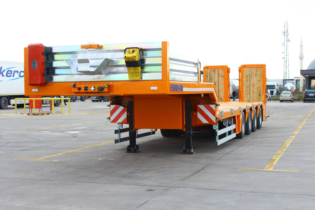 EMIRSAN 4 AXLE LOWBED SEMI TRAILER - Tieflader Auflieger: das Bild 2 EMIRSAN 4 AXLE LOWBED SEMI TRAILER - Tieflader Auflieger: das Bild 2