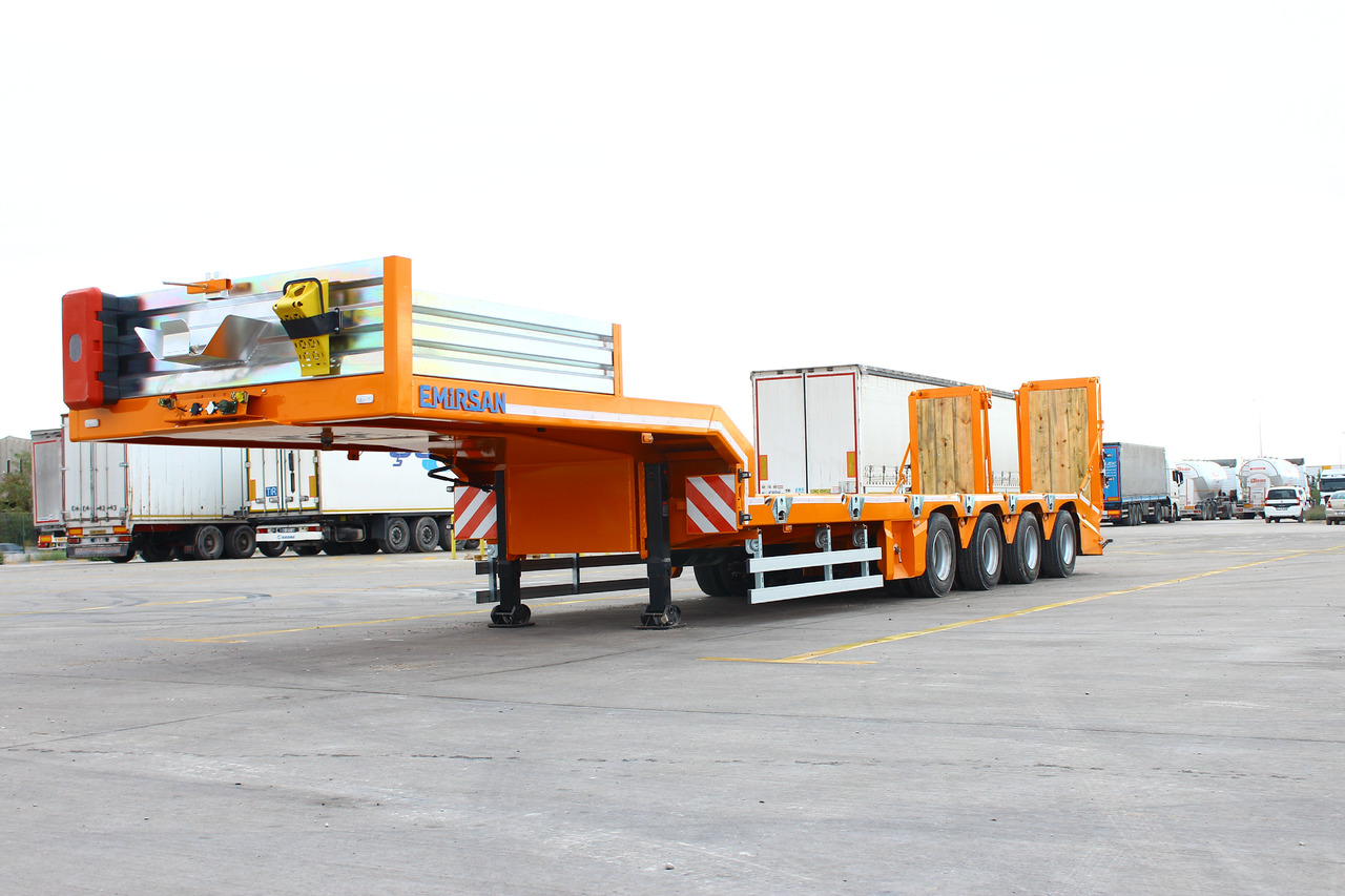EMIRSAN 4 AXLE LOWBED SEMI TRAILER - Tieflader Auflieger: das Bild 1 EMIRSAN 4 AXLE LOWBED SEMI TRAILER - Tieflader Auflieger: das Bild 1