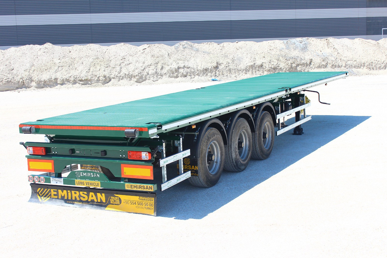 EMIRSAN Immediate Delivery From Stock 13.60 METER FLATBED - Pritschenauflieger/ Plattformauflieger: das Bild 4 EMIRSAN Immediate Delivery From Stock 13.60 METER FLATBED - Pritschenauflieger/ Plattformauflieger: das Bild 4