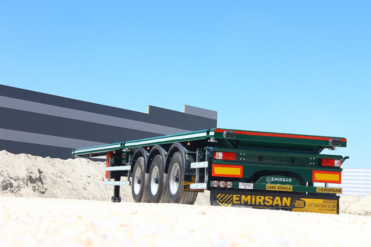 EMIRSAN Immediate Delivery From Stock 13.60 METER FLATBED - Pritschenauflieger/ Plattformauflieger: das Bild 3 EMIRSAN Immediate Delivery From Stock 13.60 METER FLATBED - Pritschenauflieger/ Plattformauflieger: das Bild 3