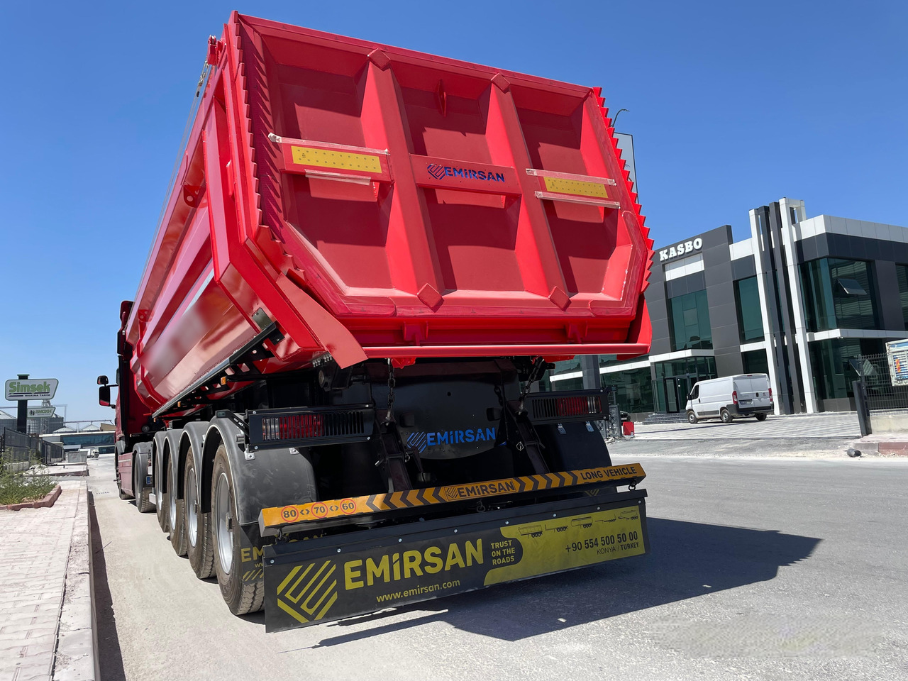 EMIRSAN SELF-STEERING, 4 AXLE U TYPE TIPPER - Kipper Auflieger: das Bild 2 EMIRSAN SELF-STEERING, 4 AXLE U TYPE TIPPER - Kipper Auflieger: das Bild 2