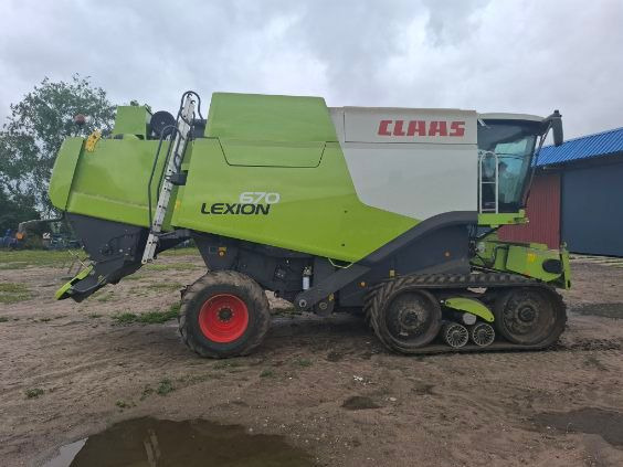 Mähdrescher CLAAS LEXION 670: das Bild 6 Mähdrescher CLAAS LEXION 670: das Bild 6