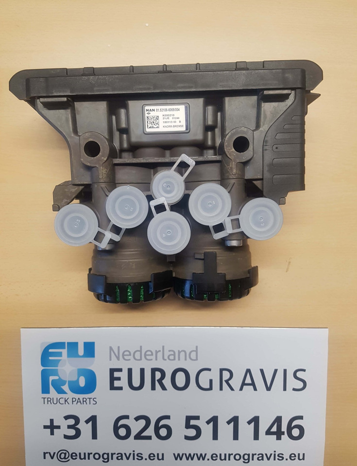 81521066069 EBS VALVE 2-WAY KNORR BREMSE MAN TGS BASIC 6x2 - Bremsventil für LKW: das Bild 1 81521066069 EBS VALVE 2-WAY KNORR BREMSE MAN TGS BASIC 6x2 - Bremsventil für LKW: das Bild 1