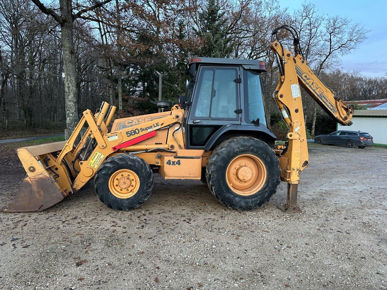 CASE 580 SLE - Baggerlader: das Bild 4 CASE 580 SLE - Baggerlader: das Bild 4