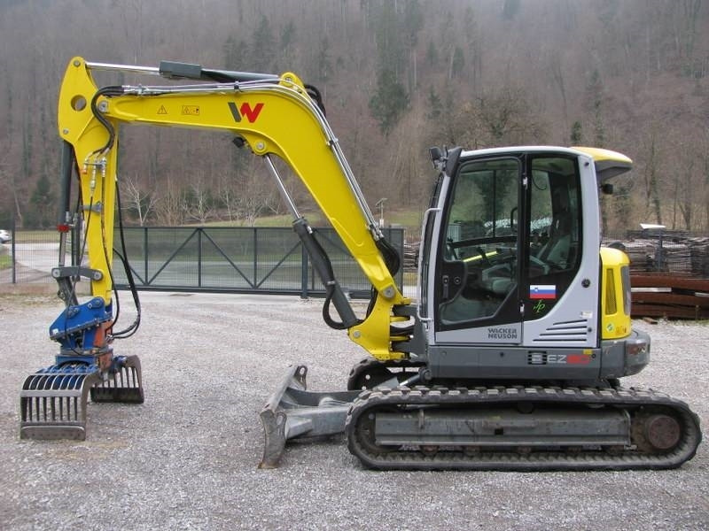 Wacker Neuson EZ 80 POWERTILLT + grajfer - Minibagger: das Bild 3 Wacker Neuson EZ 80 POWERTILLT + grajfer - Minibagger: das Bild 3