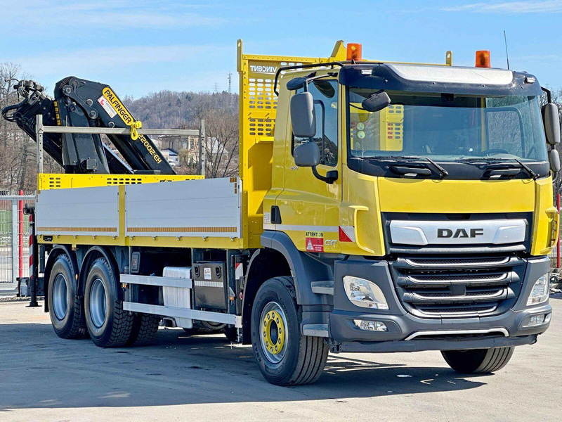 DAF CF 450 * PK 22002 - EH D + FUNK * 6x4 * TOP - Pritsche LKW, Autokran: das Bild 3 DAF CF 450 * PK 22002 - EH D + FUNK * 6x4 * TOP - Pritsche LKW, Autokran: das Bild 3
