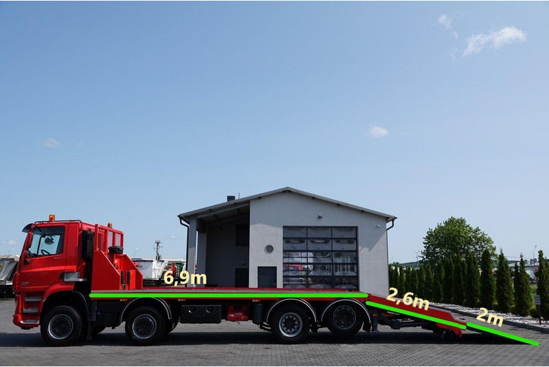 DAF CF 460 / 8x2/ LAWETA / PLATFORMA / NAJAZDY HYDRAULICZNE / WYCIĄ - Abschleppwagen: das Bild 5 DAF CF 460 / 8x2/ LAWETA / PLATFORMA / NAJAZDY HYDRAULICZNE / WYCIĄ - Abschleppwagen: das Bild 5