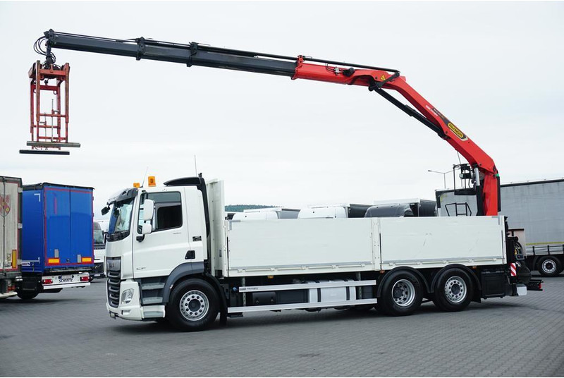 DAF CF / 480 / 6 X 2 / SKRZYNIOWY + HDS / PALFINGER PK 22 001L / OŚ - Pritsche LKW, Autokran: das Bild 4 DAF CF / 480 / 6 X 2 / SKRZYNIOWY + HDS / PALFINGER PK 22 001L / OŚ - Pritsche LKW, Autokran: das Bild 4