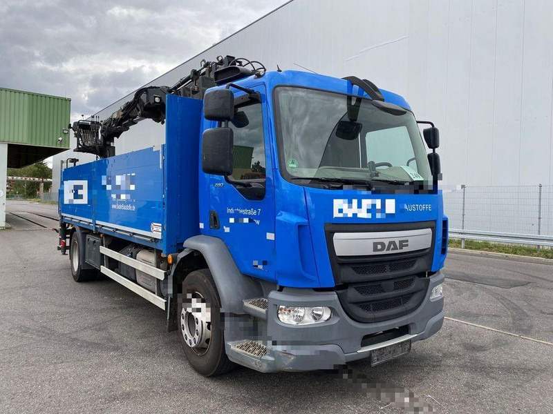 DAF LF 280 - Pritsche LKW, Autokran: das Bild 1 DAF LF 280 - Pritsche LKW, Autokran: das Bild 1