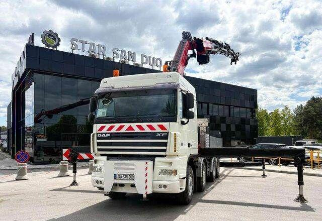DAF XF 105.510 8x4 FASSI F800 XP Crane Fifth wheel - Pritsche LKW, Autokran: das Bild 5 DAF XF 105.510 8x4 FASSI F800 XP Crane Fifth wheel - Pritsche LKW, Autokran: das Bild 5