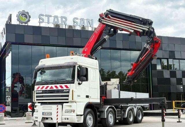 DAF XF 105.510 8x4 FASSI F800 XP Crane Fifth wheel - Pritsche LKW, Autokran: das Bild 2 DAF XF 105.510 8x4 FASSI F800 XP Crane Fifth wheel - Pritsche LKW, Autokran: das Bild 2