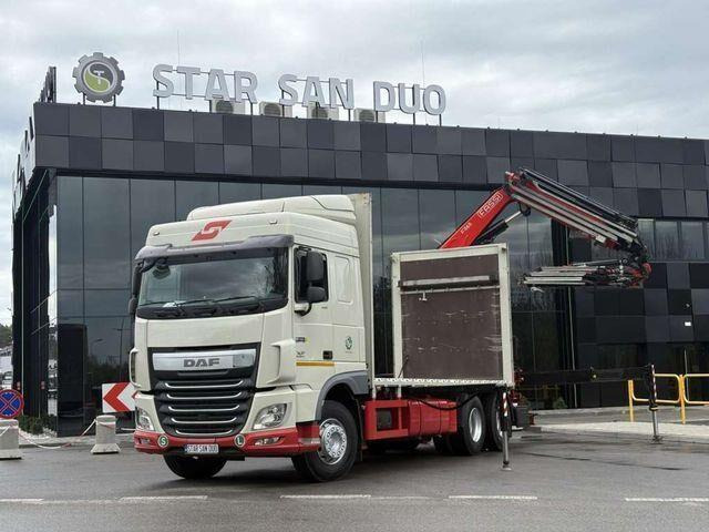 DAF XF 440 6x2 Fassi F365 FLY JIBCranePallet Grippe - Pritsche LKW, Autokran: das Bild 1 DAF XF 440 6x2 Fassi F365 FLY JIBCranePallet Grippe - Pritsche LKW, Autokran: das Bild 1