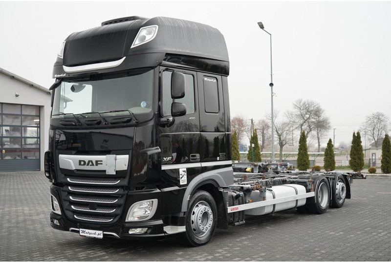 DAF XF 480 / BDF / 6X2 / / SSC / I-PARK COOL / OŚ PODNOSZONA / WECON - Containerwagen/ Wechselfahrgestell LKW: das Bild 2 DAF XF 480 / BDF / 6X2 / / SSC / I-PARK COOL / OŚ PODNOSZONA / WECON - Containerwagen/ Wechselfahrgestell LKW: das Bild 2