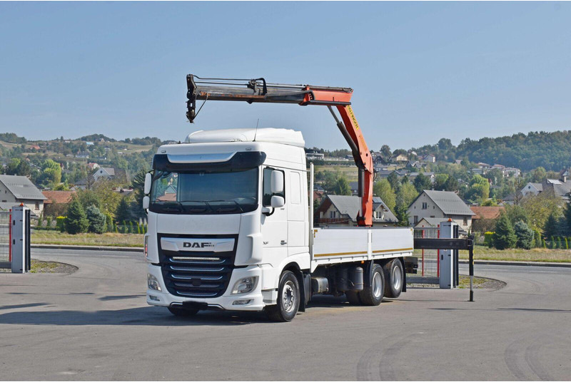 DAF XF 530 Pritsche 6,30 m + PK 15500 * TOPZUSTAND - Pritsche LKW, Autokran: das Bild 2 DAF XF 530 Pritsche 6,30 m + PK 15500 * TOPZUSTAND - Pritsche LKW, Autokran: das Bild 2