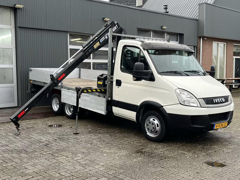 Iveco Daily 40C17 BE Clixtar - Flatbed truck + crane - Pritsche Transporter: das Bild 2 Iveco Daily 40C17 BE Clixtar - Flatbed truck + crane - Pritsche Transporter: das Bild 2