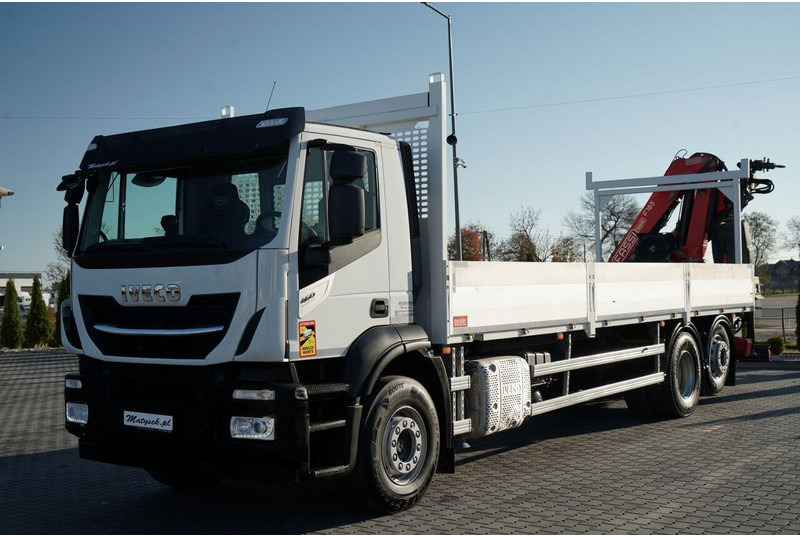 Pritsche LKW, Autokran Iveco STRALIS 460 / 6X2 / SKRZYNIOWY 8,1 m + HDS FASSI. F185 MAX UDŹWI: das Bild 7
