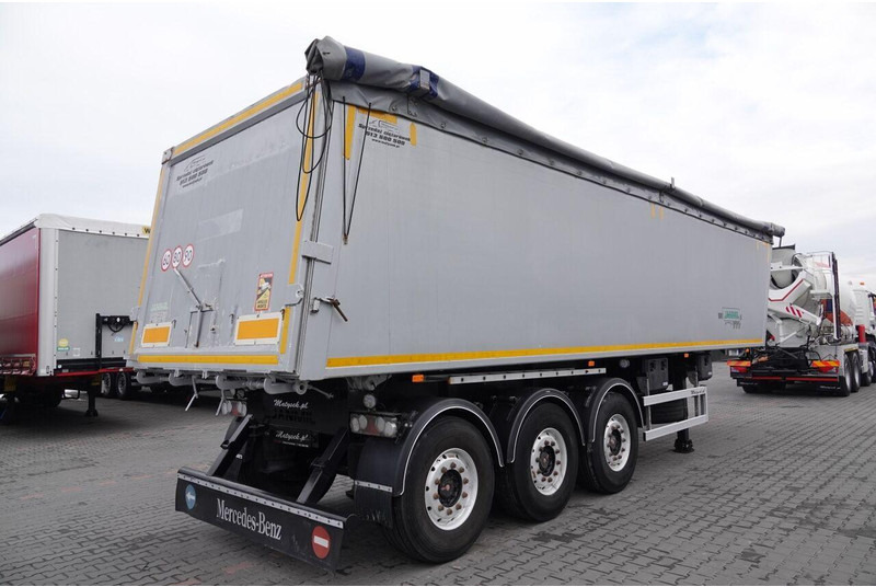 Janmil WYWROTKA / 42 m3 / TYŁ KLAPA / SAF / OŚ PODNOSZONA / ALUFELGI / - Kipper Auflieger: das Bild 5 Janmil WYWROTKA / 42 m3 / TYŁ KLAPA / SAF / OŚ PODNOSZONA / ALUFELGI / - Kipper Auflieger: das Bild 5