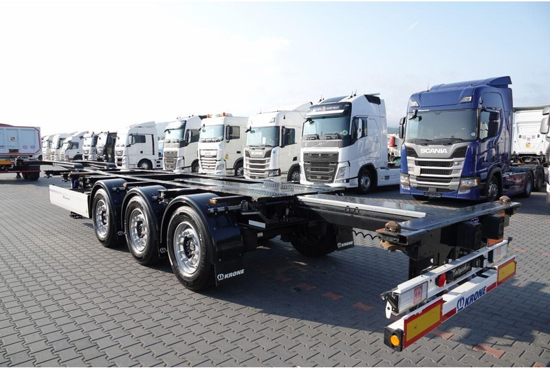 Krone NACZEPA PODKONTENEROWA / NOWA / 2023 ROK / ROZSUWANY TYŁ / DO WS - Container/ Wechselfahrgestell Auflieger: das Bild 5 Krone NACZEPA PODKONTENEROWA / NOWA / 2023 ROK / ROZSUWANY TYŁ / DO WS - Container/ Wechselfahrgestell Auflieger: das Bild 5