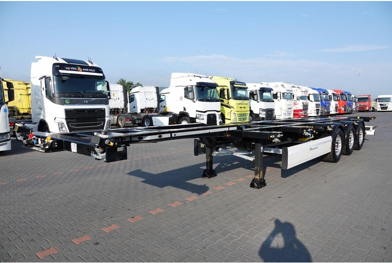 Krone NACZEPA PODKONTENEROWA / NOWA / 2023 ROK / ROZSUWANY TYŁ / DO WS - Container/ Wechselfahrgestell Auflieger: das Bild 4 Krone NACZEPA PODKONTENEROWA / NOWA / 2023 ROK / ROZSUWANY TYŁ / DO WS - Container/ Wechselfahrgestell Auflieger: das Bild 4