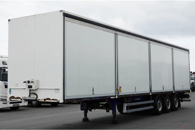 Lecitrailer KONTENER / KOFFER / OTWIERANE BOKI / MOCNA PODŁOGA SZYNA DESKA - Koffer Auflieger: das Bild 3 Lecitrailer KONTENER / KOFFER / OTWIERANE BOKI / MOCNA PODŁOGA SZYNA DESKA - Koffer Auflieger: das Bild 3