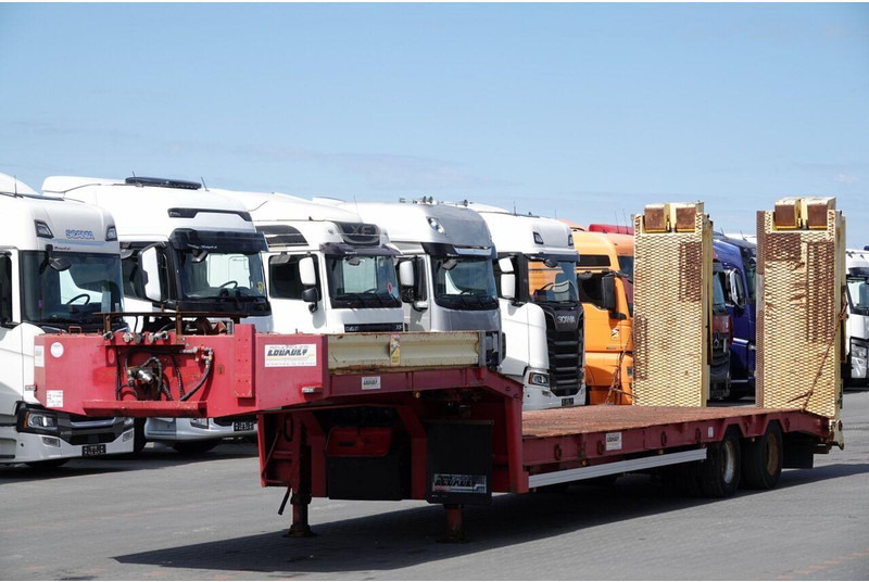 Louault LAWETA NISKOPODWOZIOWA / NAJAZDY HYDRAULICZNE / WCIĄGARKA / 2 OS - Tieflader Auflieger: das Bild 3 Louault LAWETA NISKOPODWOZIOWA / NAJAZDY HYDRAULICZNE / WCIĄGARKA / 2 OS - Tieflader Auflieger: das Bild 3