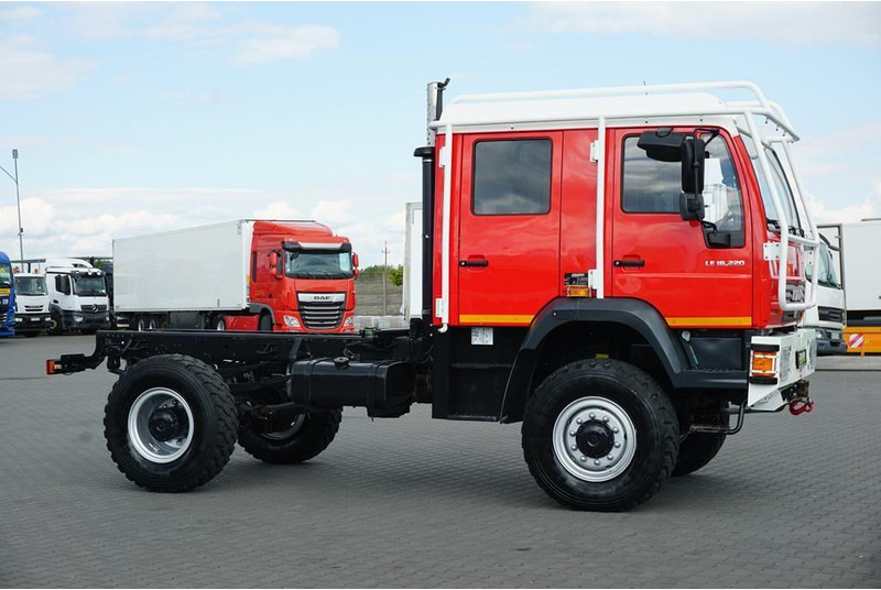 MAN LE 220 / 4 X 4 / DOKA / DO ZABUDOWY / KAMPER - Fahrgestell LKW: das Bild 4 MAN LE 220 / 4 X 4 / DOKA / DO ZABUDOWY / KAMPER - Fahrgestell LKW: das Bild 4