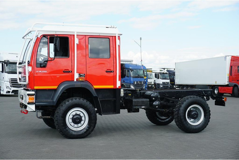 MAN LE 220 / 4 X 4 / DOKA / DO ZABUDOWY / KAMPER - Fahrgestell LKW: das Bild 3 MAN LE 220 / 4 X 4 / DOKA / DO ZABUDOWY / KAMPER - Fahrgestell LKW: das Bild 3