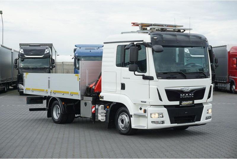 MAN TGL / 12.250 / SKRZYNIOWY + HDS / FASSI F 65 / PILOT - Pritsche LKW, Autokran: das Bild 3 MAN TGL / 12.250 / SKRZYNIOWY + HDS / FASSI F 65 / PILOT - Pritsche LKW, Autokran: das Bild 3