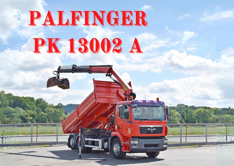 MAN TGM 26.340 - Kipper, Autokran: das Bild 1 MAN TGM 26.340 - Kipper, Autokran: das Bild 1