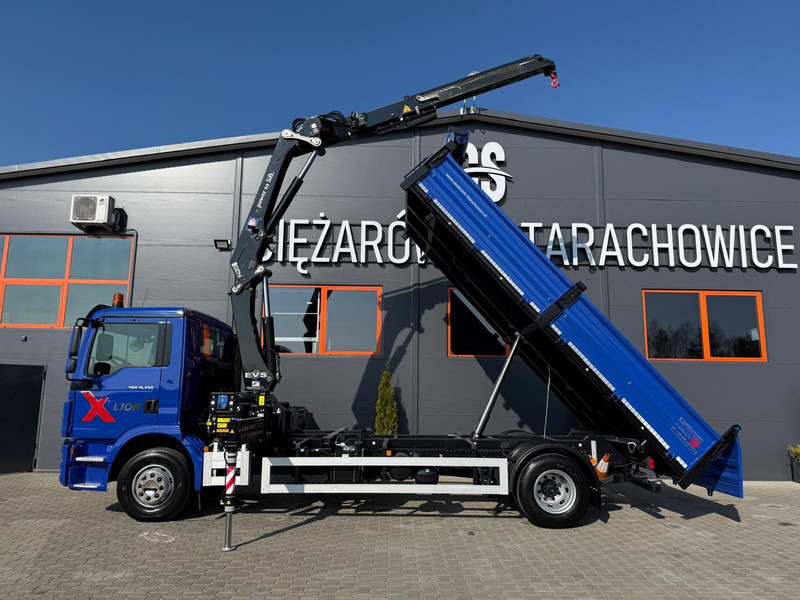 MAN TGM TGL 15.250 / E6 / wywrotka 3-S + HMF żuraw z pilotem / H - Kipper, Autokran: das Bild 2 MAN TGM TGL 15.250 / E6 / wywrotka 3-S + HMF żuraw z pilotem / H - Kipper, Autokran: das Bild 2