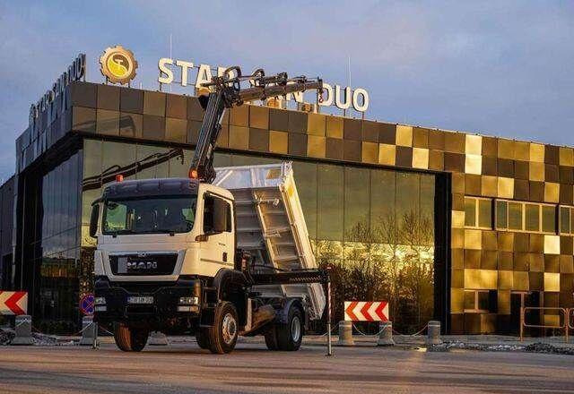 MAN TGS 18.360 4x4 HIAB 144 E-4 Crane Kipper - Kipper, Autokran: das Bild 1 MAN TGS 18.360 4x4 HIAB 144 E-4 Crane Kipper - Kipper, Autokran: das Bild 1