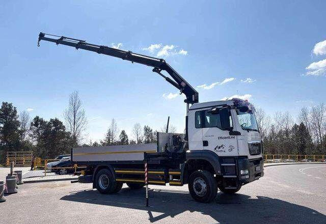 MAN TGS 18.360 4x4 HMF 1720 K4 Crane KRAN - Pritsche LKW, Autokran: das Bild 2 MAN TGS 18.360 4x4 HMF 1720 K4 Crane KRAN - Pritsche LKW, Autokran: das Bild 2