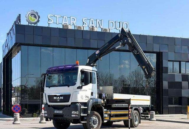MAN TGS 18.360 4x4 HMF 1720 K4 Crane KRAN - Pritsche LKW, Autokran: das Bild 4 MAN TGS 18.360 4x4 HMF 1720 K4 Crane KRAN - Pritsche LKW, Autokran: das Bild 4