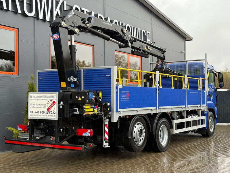 MAN TGS 26.360 - Pritsche LKW, Autokran: das Bild 4 MAN TGS 26.360 - Pritsche LKW, Autokran: das Bild 4