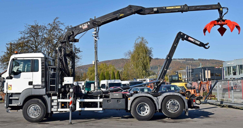 MAN TGS 26.360 - Abrollkipper, Autokran: das Bild 5 MAN TGS 26.360 - Abrollkipper, Autokran: das Bild 5