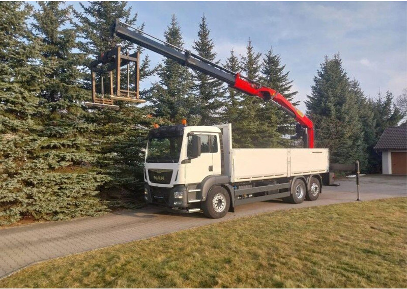 MAN TGS 26.400 Crane Palfinger PK 23001L - Pritsche LKW, Autokran: das Bild 1 MAN TGS 26.400 Crane Palfinger PK 23001L - Pritsche LKW, Autokran: das Bild 1