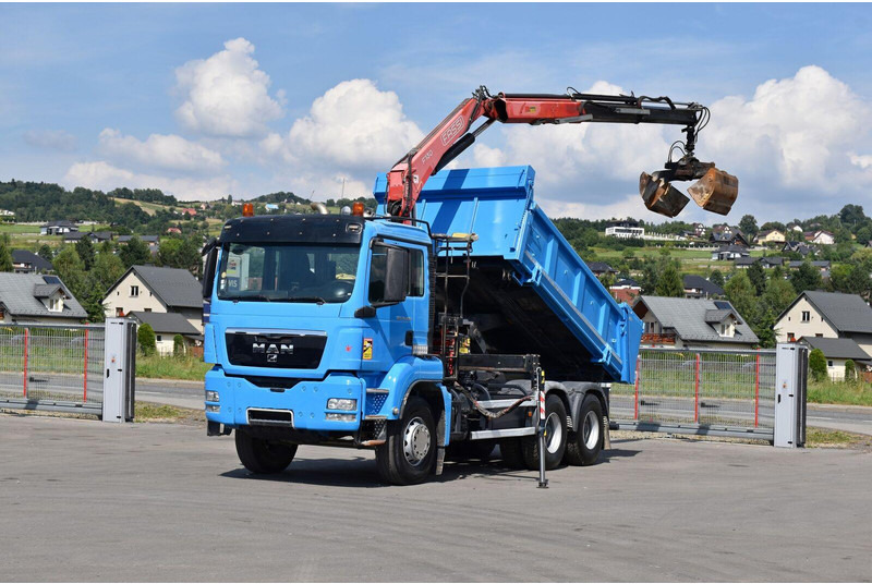 MAN TGS 26 400 - Kipper, Autokran: das Bild 2 MAN TGS 26 400 - Kipper, Autokran: das Bild 2